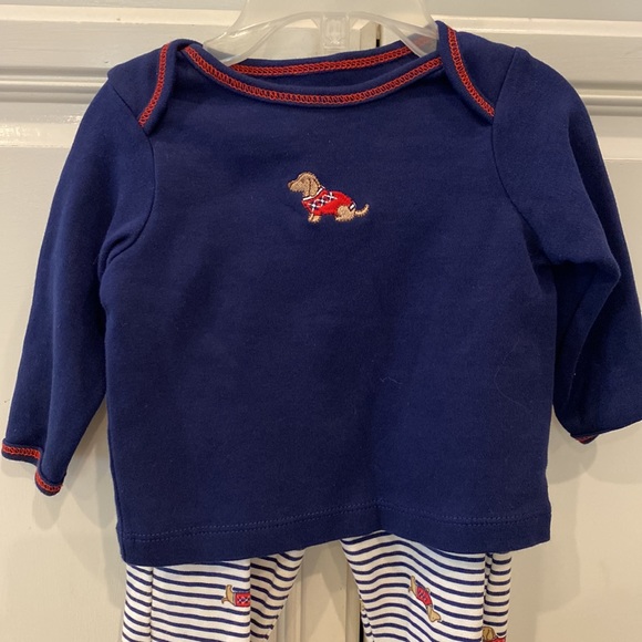 Little Me 3 piece outfit - 6 month - Picture 2 of 6